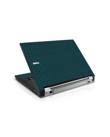 Green Flannel Dell E4310 Laptop Skin