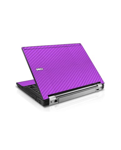 Purple Carbon Fiber Dell E4310 Laptop Skin