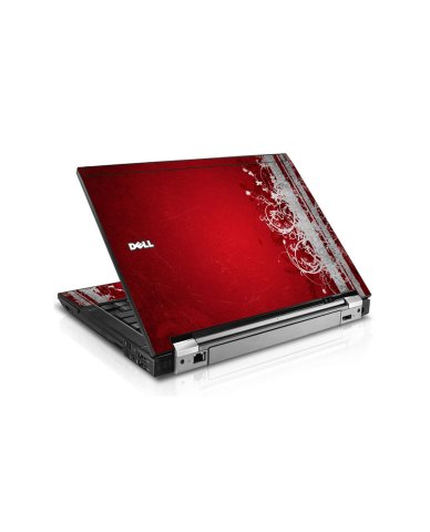 Red Grunge Dell E4310 Laptop Skin