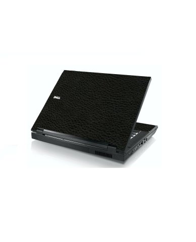 Black Leather Dell E5400 Laptop Skin