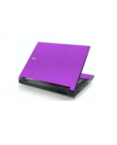 Purple Carbon Fiber Dell E5400 Laptop Skin
