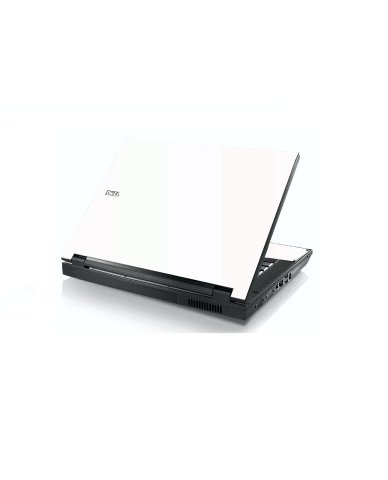White Dell E5400 Laptop Skin