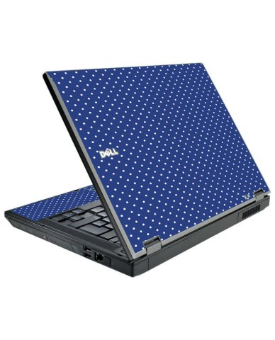 Navy Polka Dot Dell E5410 Laptop Skin
