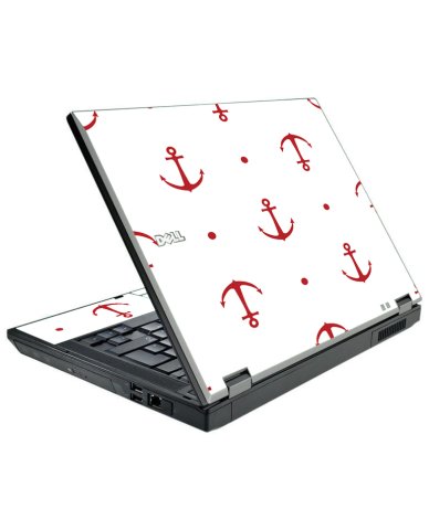 Red Anchors Dell E5410 Laptop Skin