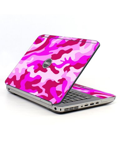 Pink Camo Dell E5420 Laptop Skin
