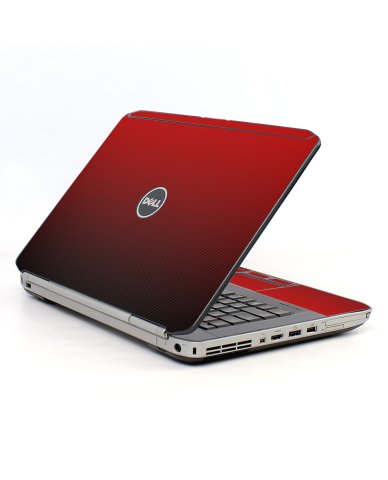 Red Carbon Fiber Dell E5420 Laptop Skin