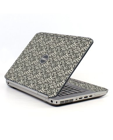 Black Versailles Dell E5430 Laptop Skin