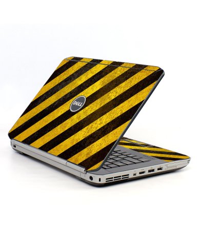 Caution Stripes Dell E5430 Laptop Skin