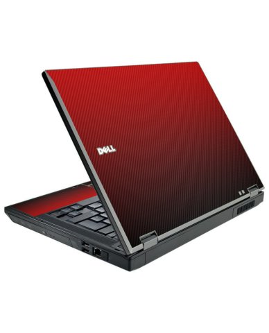 Red Carbon Fiber Dell E5500 Laptop Skin