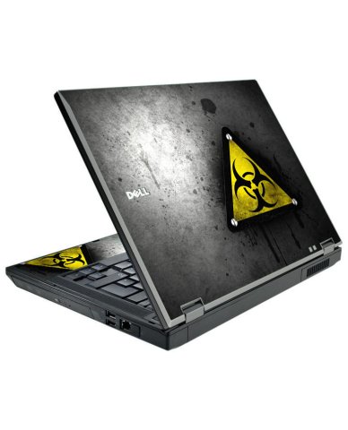 Black Caution Dell E5510 Laptop Skin