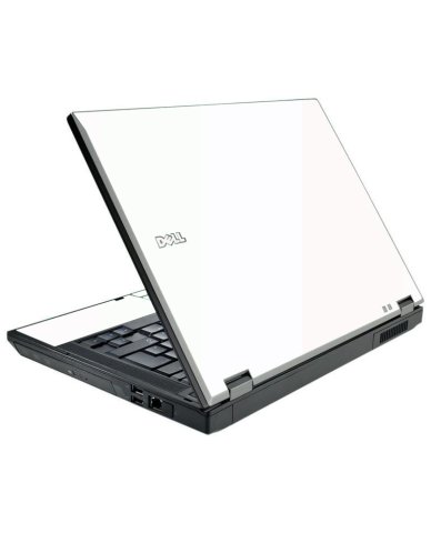 White Dell E5510 Laptop Skin