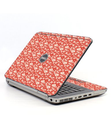 Pink Roses Dell E5520 Laptop Skin