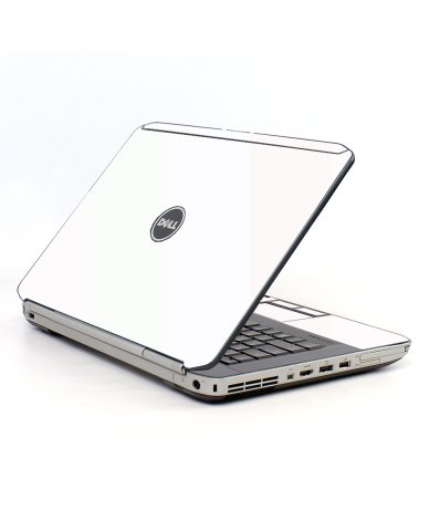 White Dell E5520 Laptop Skin