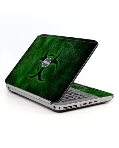 Green Biohazard Dell E5530 Laptop Skin