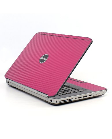 Pink Carbon Fiber Dell E5530 Laptop Skin