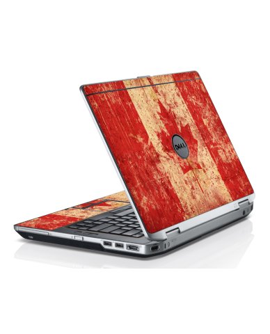 Canada Flag Dell E6220 Laptop Skin