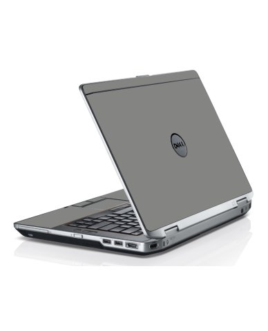 Grey Silver Dell E6320 Laptop Skin