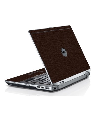 Brown Leather Dell E6330 Laptop Skin