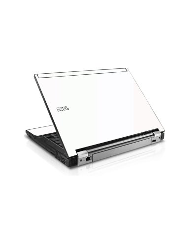 White Dell E6400 Laptop Skin