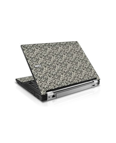 Black Versailles Dell E6410 Laptop Skin