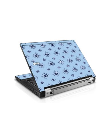 Nautical Blue Dell E6410 Laptop Skin