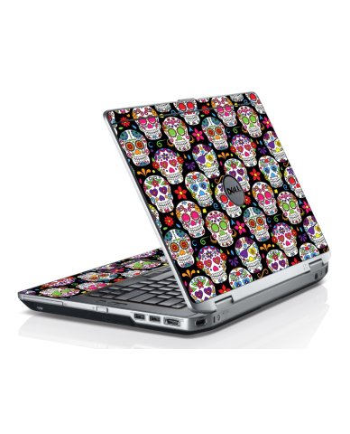 Sugar Skulls Seven Dell E6420 Laptop Skin