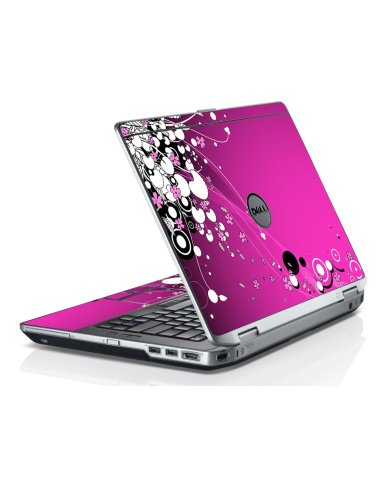 Dell Latitude E6430S PINK FLOWERS Laptop Skin