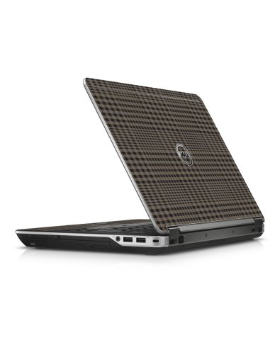 Beige Plaid Dell E6440 Laptop Skin