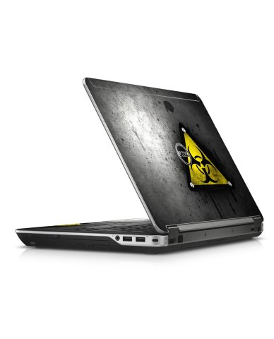Black Caution Dell E6440 Laptop Skin