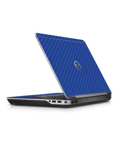 Blue Carbon Fiber Dell E6440 Laptop Skin