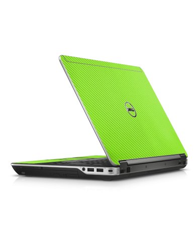 Green Carbon Fiber Dell E6440 Laptop Skin