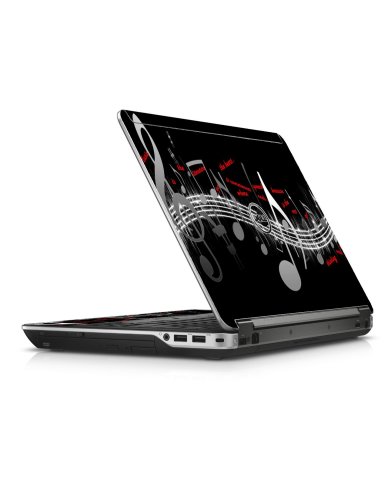 Music Notes Dell E6440 Laptop Skin