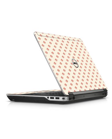 White And Pink Versailles Dell E6440 Laptop Skin
