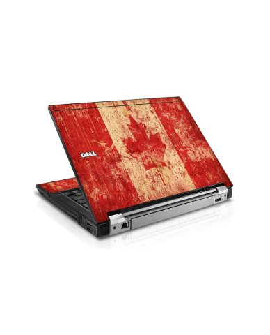 Canada Flag Dell E6500 Laptop Skin