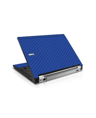 Blue Carbon Fiber Dell E6510 Laptop Skin