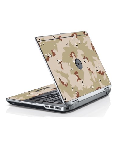 Desert Camo Dell E6520 Laptop Skin