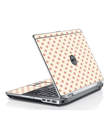 White And Pink Versailles Dell E6530 Laptop Skin