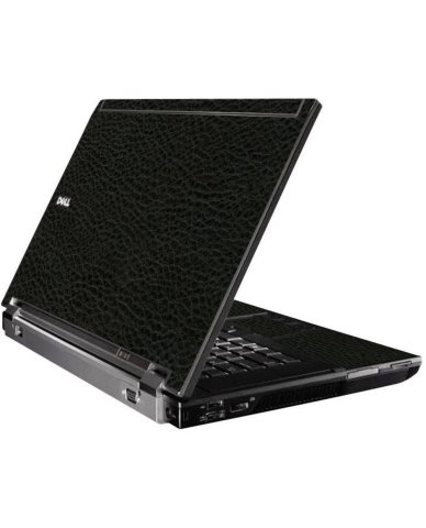 Black Leather Dell M4400 Laptop Skin