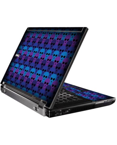 Blue Skulls Dell M4400 Laptop Skin