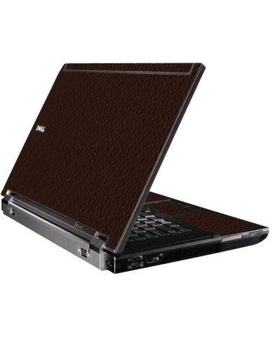 Brown Leather Dell M4400 Laptop Skin