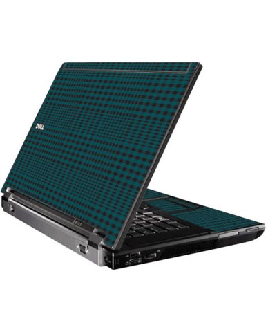 Green Flannel Dell M4400 Laptop Skin