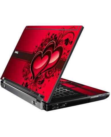 Love Heart Dell M4400 Laptop Skin