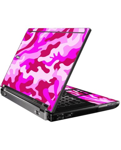 Pink Camo Dell M4400 Laptop Skin