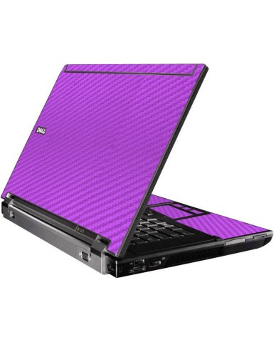 Purple Carbon Fiber Dell M4400 Laptop Skin