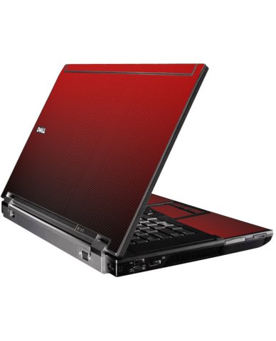 Red Carbon Fiber Dell M4400 Laptop Skin
