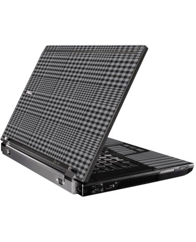 Dell Latitude 13 DARK GRAY PLAID Laptop Skin