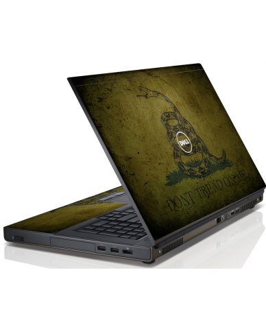Green Dont Tread Flag Dell M4600 Laptop Skin