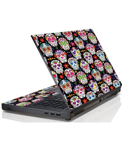 Sugar Skulls Seven Dell M4600 Laptop Skin