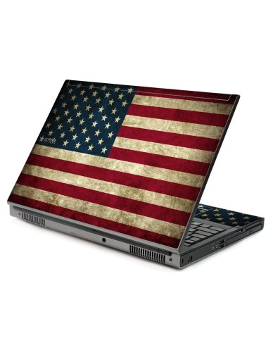 American Flag Dell M6400 Laptop Skin