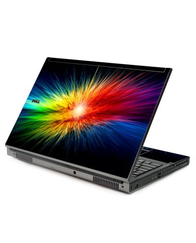 Rainbow Burst Dell M6400 Laptop Skin